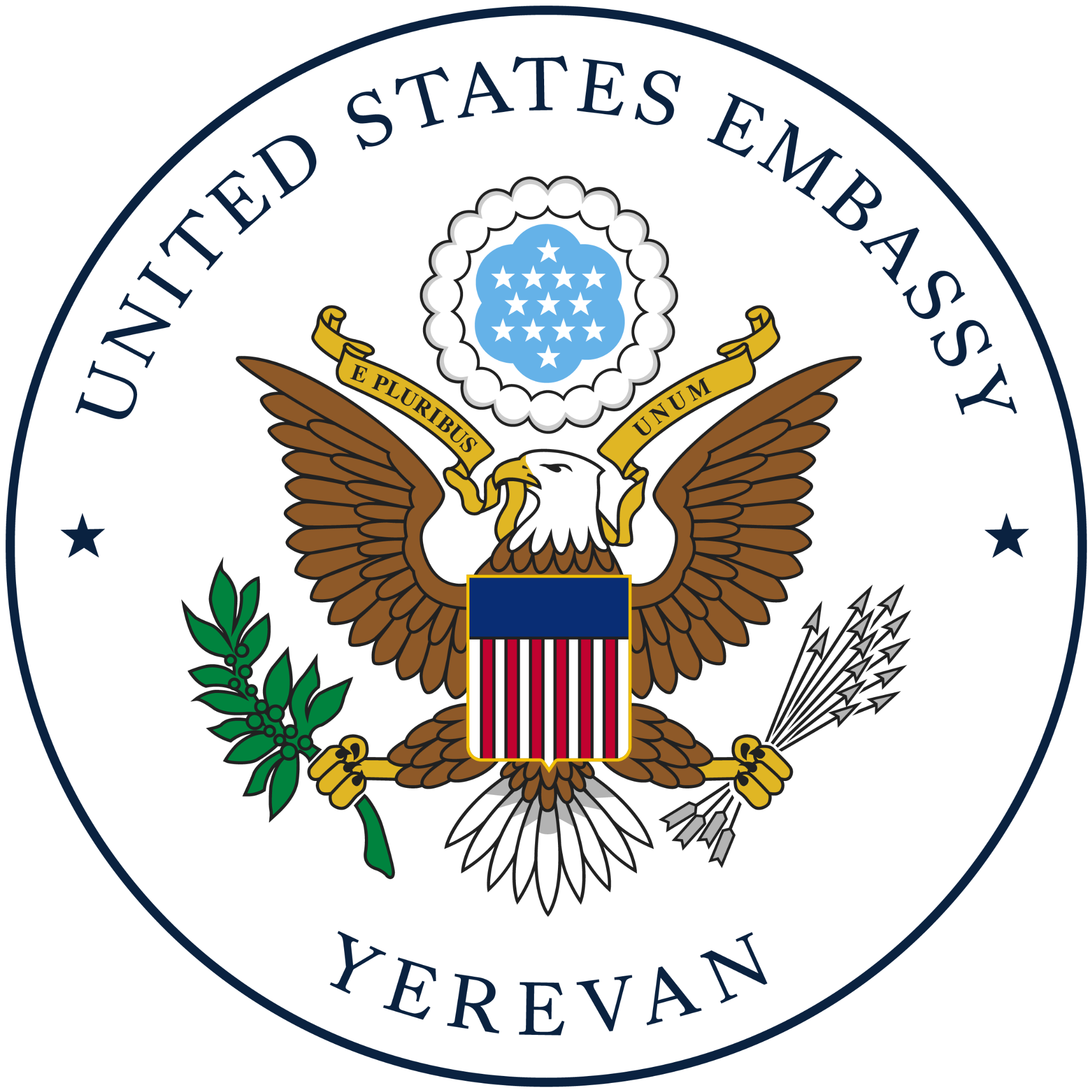 ԱՄՆ դեսպանատուն Երևանում լոգո